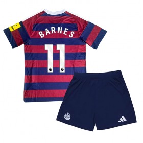 Newcastle United Harvey Barnes #11 Auswärtstrikot 2024-25 Kurzarm (+ kurze hosen)